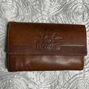 Brochure Leather Wallet